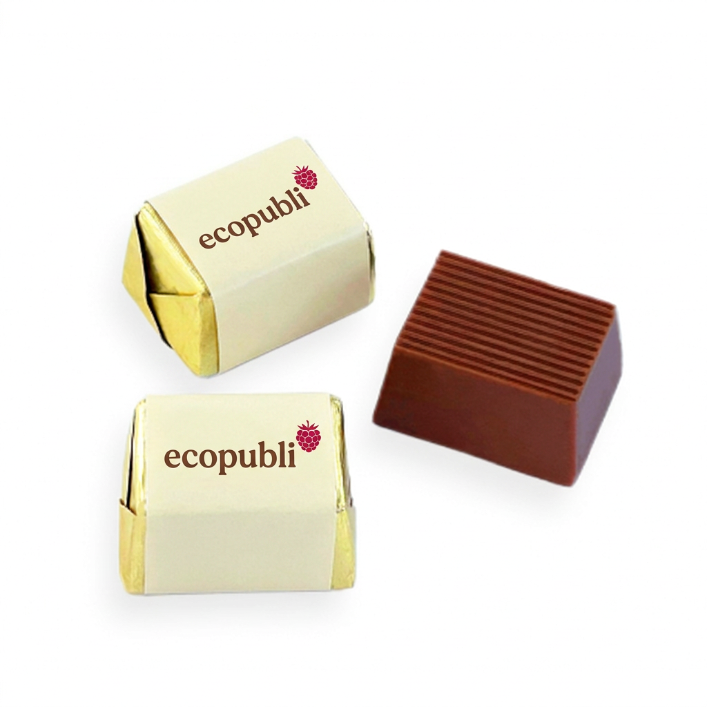 Bombón "Chocolata" con logo