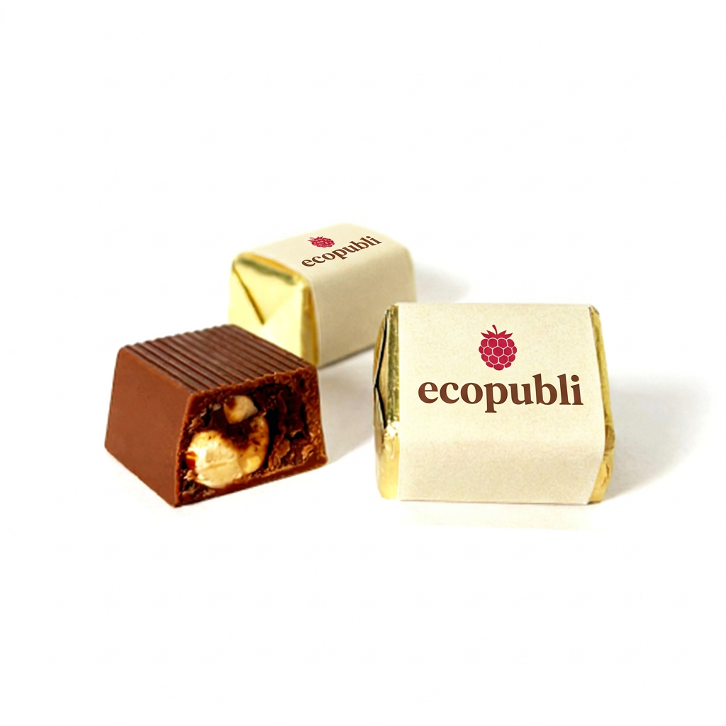 Bombón "Rocher" con logo