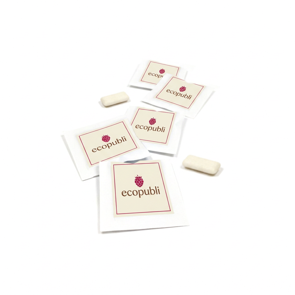 Chicles con logo (2 uds.)