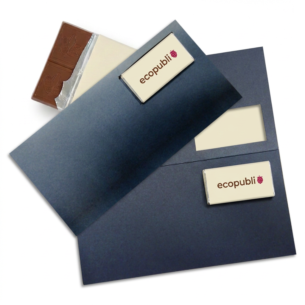 Postal con chocolate 10 g