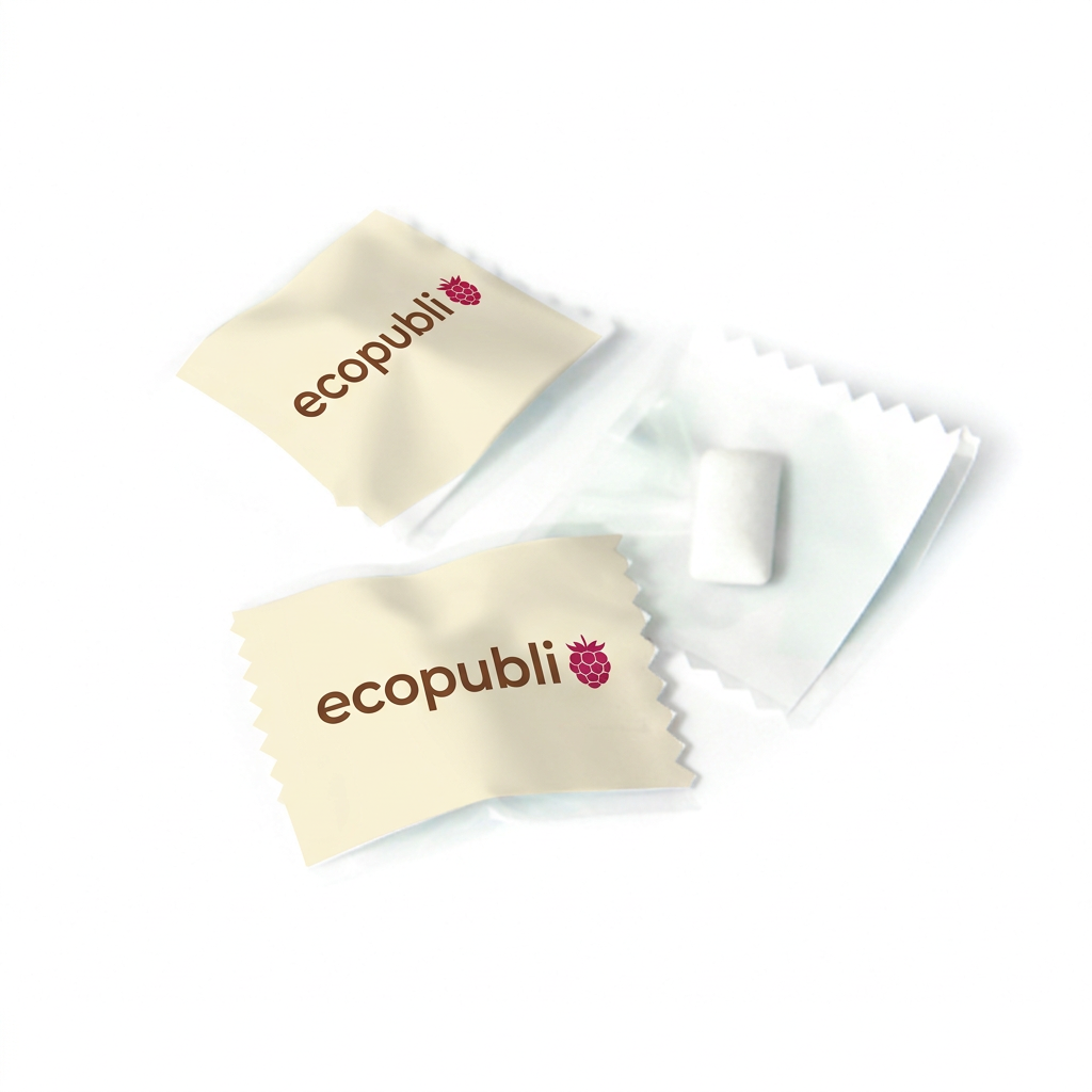 Chicle con logo