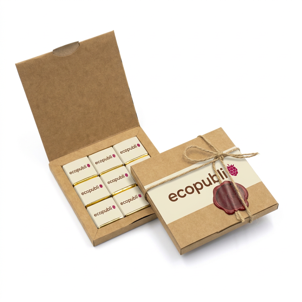 Set de chocolate «Eco-design» 45 g