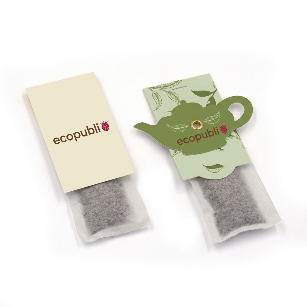 Bolsitas de té premium con logo